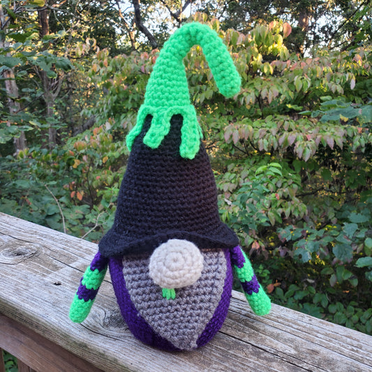 Crochet Halloween Gnome